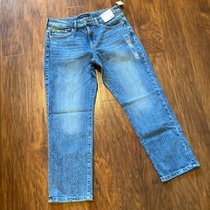 Aero mid rise ankle straight stretch 12 regular New!